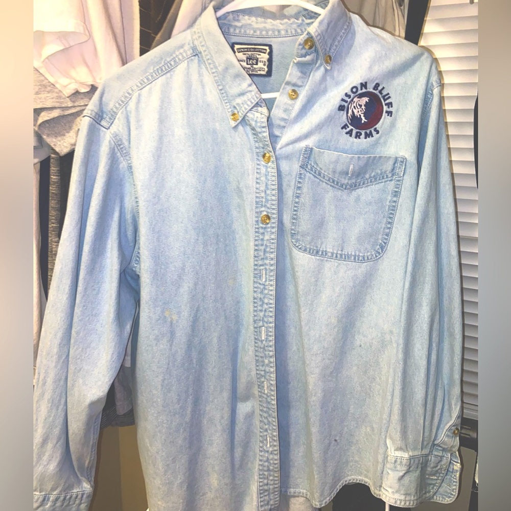 Bison Blue Denim Shirt/Jacket